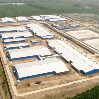 Kết cấu thép nhẹ Nhà lợn Công trình nông nghiệp Prefab mạ kẽm