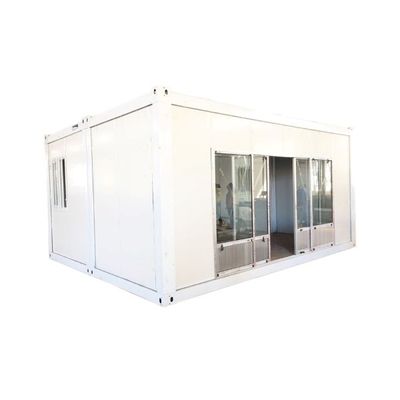 Nhiều tầng Prefab Nhà container có thể gập lại Nhà tiền chế bền