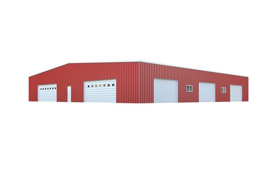 Nhà kho kết cấu thép lưới 40 * 100 Ưu điểm chi phí thấp