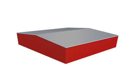 Nhà kho kết cấu thép lưới 40 * 100 Ưu điểm chi phí thấp