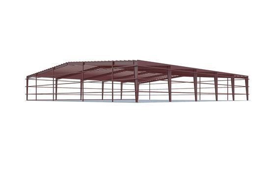 Nhà kho kết cấu thép lưới 40 * 100 Ưu điểm chi phí thấp