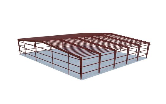 Nhà kho kết cấu thép lưới 40 * 100 Ưu điểm chi phí thấp