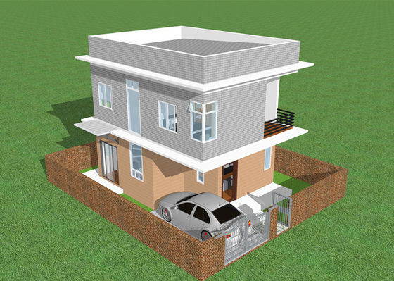 Kết cấu thép nhẹ tùy chỉnh Tòa nhà dân cư uốn chống cháy