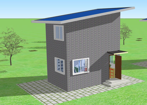 Kết cấu thép Prefab Biệt thự Duplex Khung thép nhẹ Nhà mạ kẽm