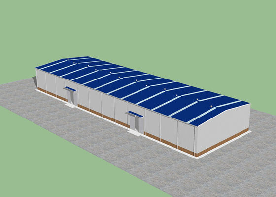 90m*27m Cấu trúc thép tiền chế Xưởng xây dựng khung xây dựng