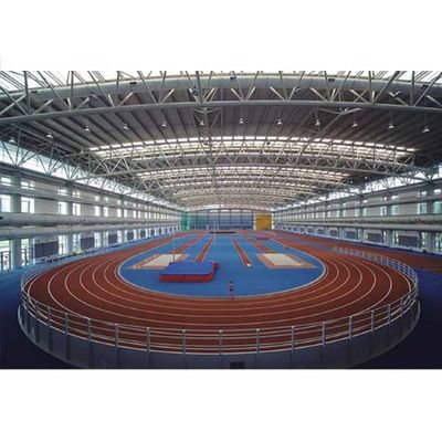 Sân vận động Khung không gian Span lớn Phòng tập thể dục Tòa nhà thép Prefab nhẹ