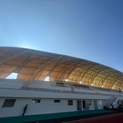 Sân vận động kết cấu thép có thể tái chế Phòng tập thể dục tòa nhà kim loại Prefab chống gỉ