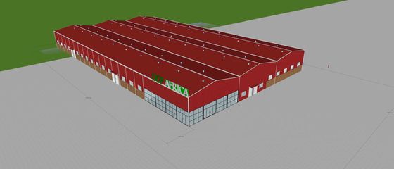 Xưởng xây dựng kết cấu thép nhẹ tùy chỉnh