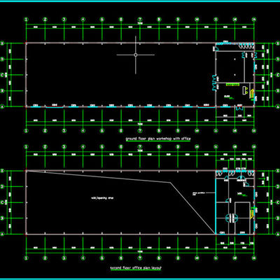 Q355 / Q235 Kết cấu thép Khung trang trại Xây dựng tòa nhà Prefab GB