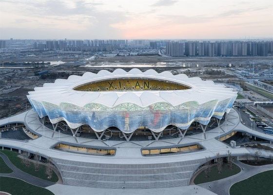 Kết cấu thép tùy chỉnh Tòa nhà tập thể dục hạng nhẹ cao cấp