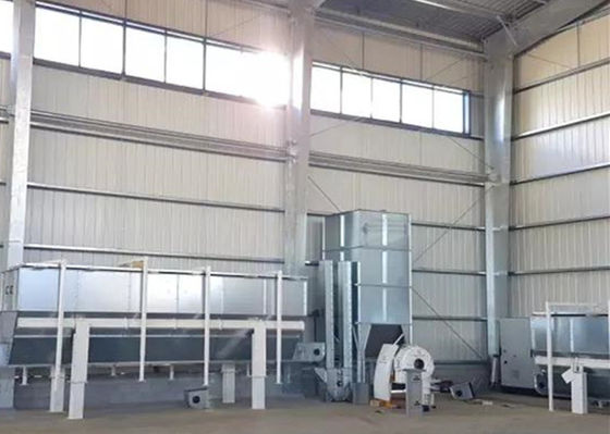 Nhà xưởng kết cấu thép Q235 / Q355 Nhà khung thép tiền chế
