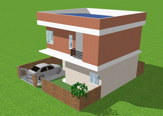 Kết cấu thép nhẹ ODM Nhà biệt thự thép nhẹ tiền chế chống gió