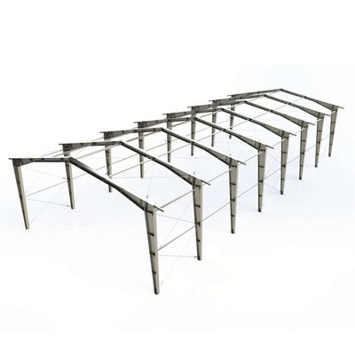 Kho kết cấu thép công nghiệp Prefab Chống gió chống gỉ
