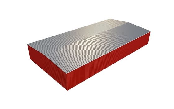 Kho kết cấu thép công nghiệp Prefab Chống gió chống gỉ