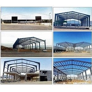 Q355B Kho kết cấu thép lớn không thấm nước Đột dập tùy chỉnh