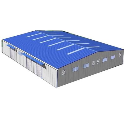 Nhà xưởng kết cấu thép nhịp lớn đúc sẵn Kho chống gió