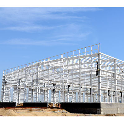 Nhà xưởng kết cấu thép nhịp lớn đúc sẵn Kho chống gió