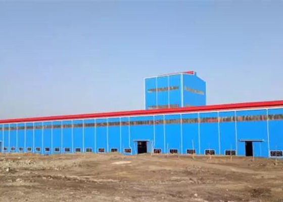Xưởng chế tạo khung kết cấu thép Tòa nhà công nghiệp chống cháy