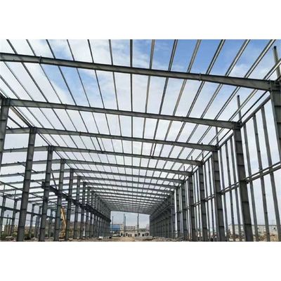 Kết cấu thép Q355B cho kho xưởng xây dựng kho chống cháy
