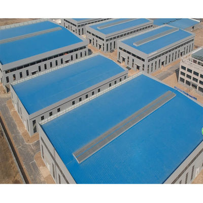 Nhà kho lưu trữ kết cấu thép nhẹ tiền chế OEM Trang trí