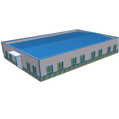 Nhà kho lưu trữ kết cấu thép nhẹ tiền chế OEM Trang trí