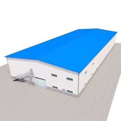 Nhà kho Nhà kho thép tiền chế Q355B Tòa nhà kim loại thép thương mại