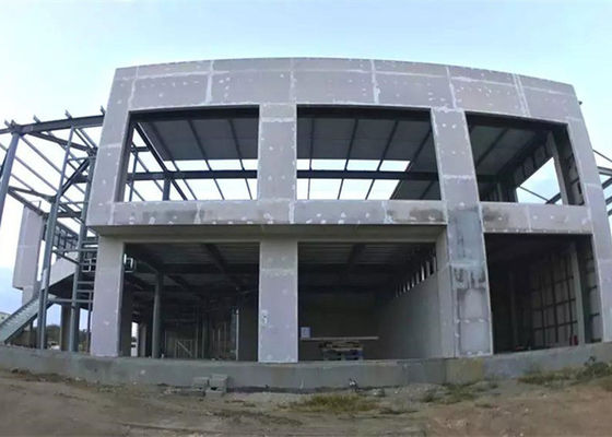 Tòa nhà khung thép thương mại GB Phòng triển lãm kết cấu thép mạ kẽm