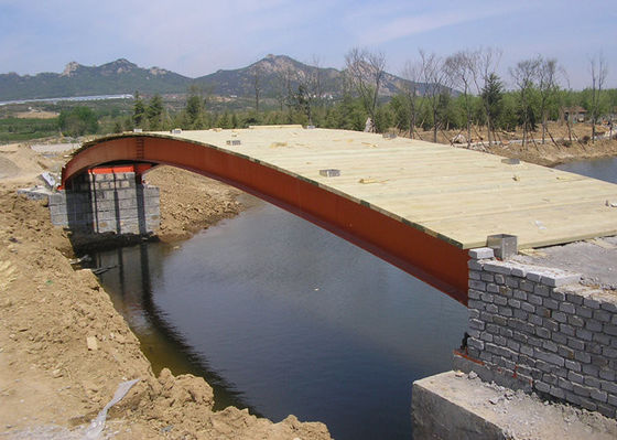 Kết cấu thép Q355B Xây dựng cầu mạ kẽm tiền chế