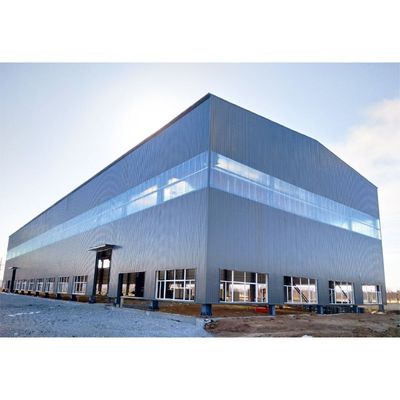 Nhà xưởng kết cấu thép Q235 / Q355 Nhà khung thép tiền chế