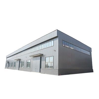 Nhà xưởng Prefab Kết cấu thép Kho lưới Q355B Chất liệu