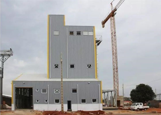 Xưởng kết cấu thép mạ kẽm Khung thép Prefab GB công nghiệp
