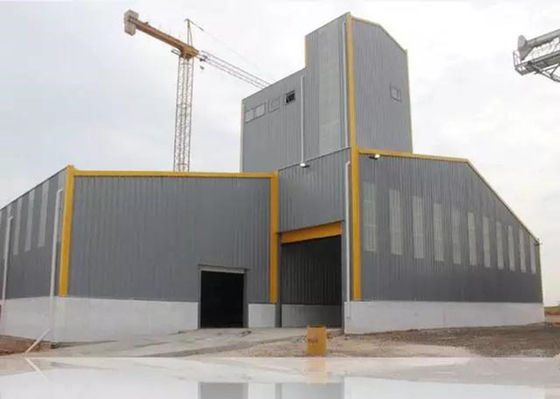 Xưởng kết cấu thép mạ kẽm Khung thép Prefab GB công nghiệp