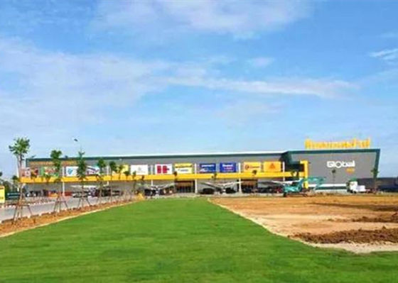 Q355 Q235 Xây dựng khung thép công nghiệp thương mại Prefab