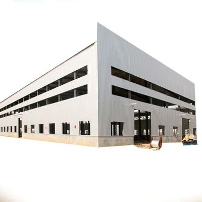 Tòa nhà khung kim loại tiền chế mạ kẽm chống cháy bền