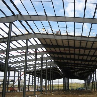 Tòa nhà khung kim loại tiền chế mạ kẽm chống cháy bền