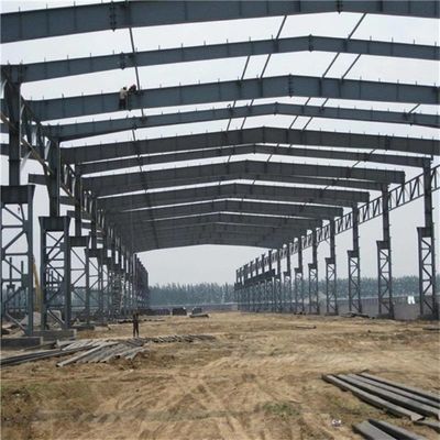 ​Nhà xưởng kết cấu thép Q235 / Q355 Nhà khung thép tiền chế