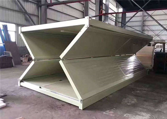 Xây dựng nhà container có thể gập lại chống thấm chống thấm Rustproof