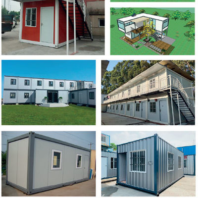 Nhà tiền chế bằng thép có thể gập lại Q235B / Q355B