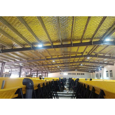 Nhà kho kết cấu thép Prefab Xây dựng khung kim loại