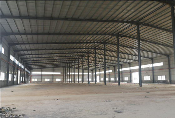 Cổng thông tin tòa nhà kho tiền chế khung thép Q235B