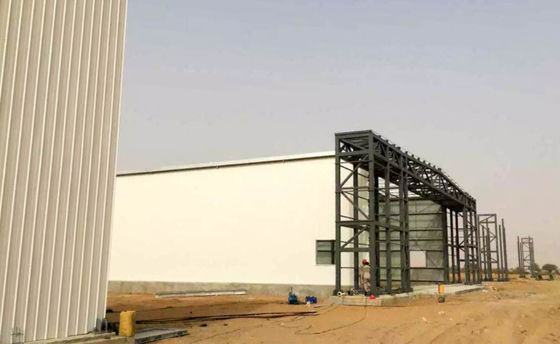 Sản phẩm chế tạo sẵn Hangar máy bay làm bằng vật liệu cấu trúc thép