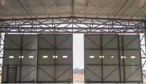 Sản phẩm chế tạo sẵn Hangar máy bay làm bằng vật liệu cấu trúc thép