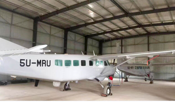 Sản phẩm chế tạo sẵn Hangar máy bay làm bằng vật liệu cấu trúc thép
