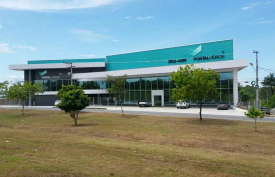 Khung Prefab Xây dựng thương mại Trang trí kết cấu thép Phòng trưng bày ô tô GB