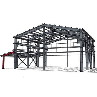 Xưởng kết cấu thép di động tùy chỉnh với chất lượng bền