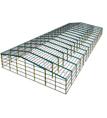 Kho kết cấu thép bằng nhôm / PVC Windows tùy chỉnh với xà gồ phần C / Z
