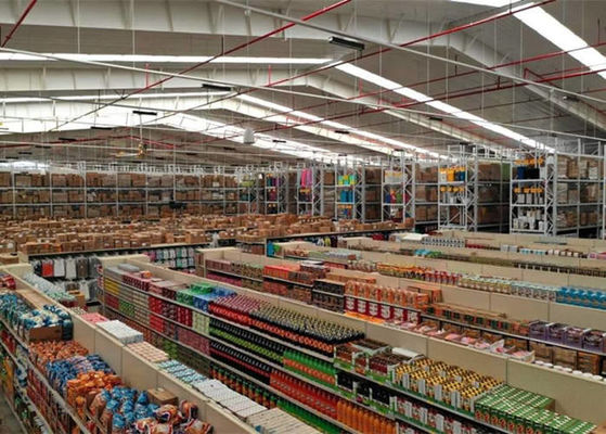 Tòa nhà khung thép thương mại văn phòng Trung tâm mua sắm kết cấu thép