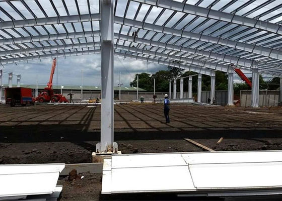 Tòa nhà khung thép thương mại văn phòng Trung tâm mua sắm kết cấu thép
