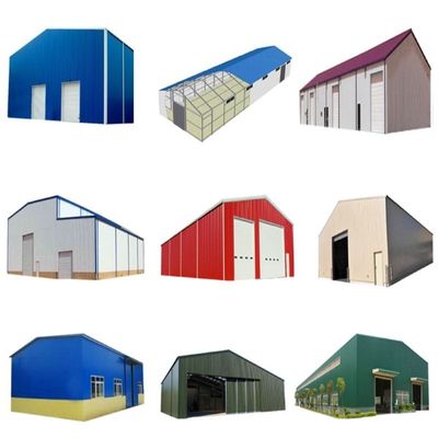Cửa hàng kho thép cấu trúc kim loại với lớp GB Q235/Q355B