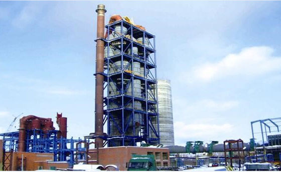 Nền tảng kết cấu thép tùy chỉnh Xây dựng gác lửng Chống gió ISO9001
